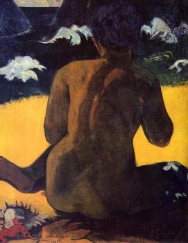 Paul Gauguin : Woman by the Sea